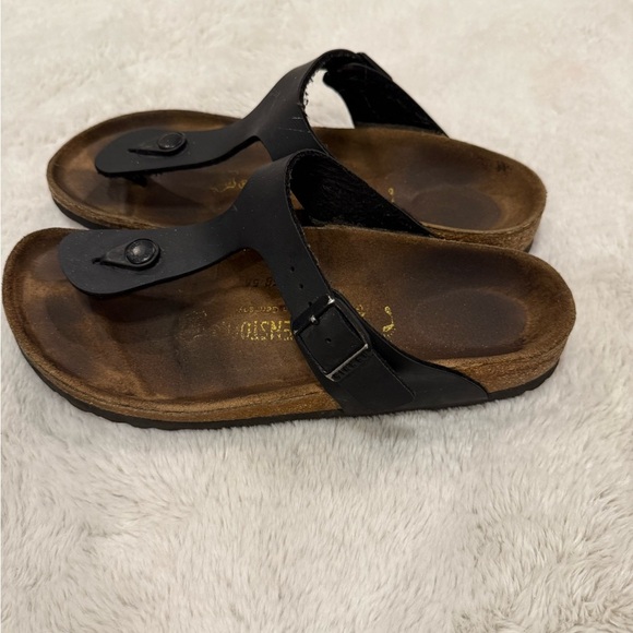 Birkenstock Gizeh Birko-Flor - Black 38 (7) - Picture 1 of 6